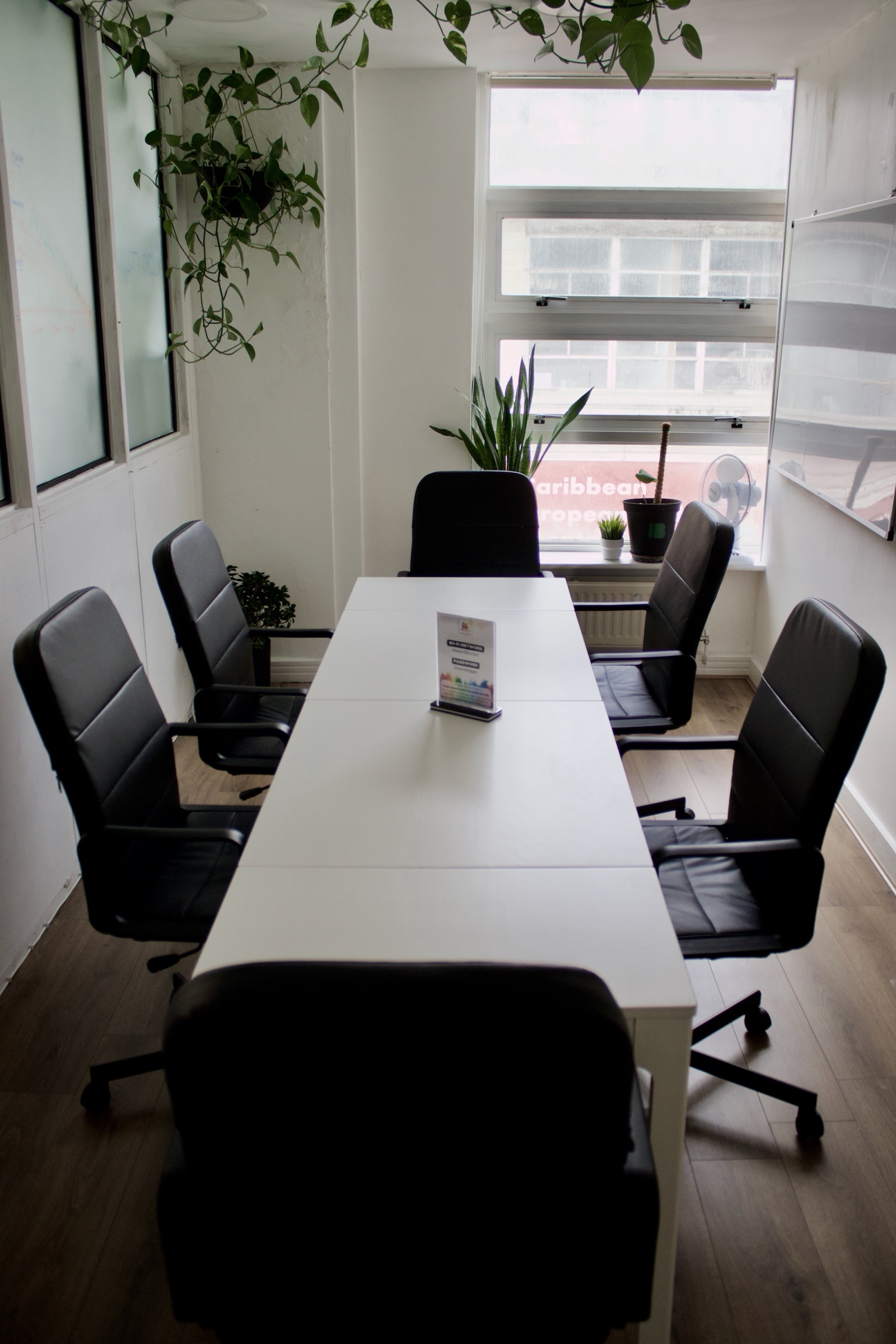 Head of the table view in private office Fridge