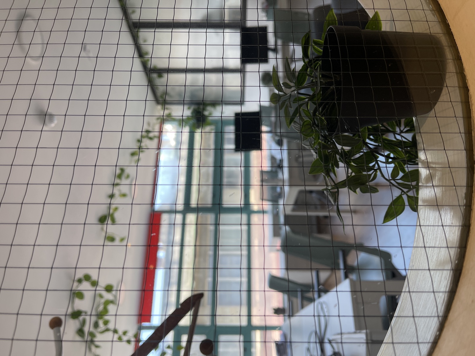 Private office view from outside the Academy