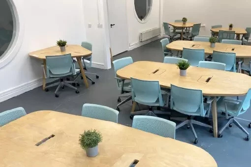 coworking office space made for events for 20 people