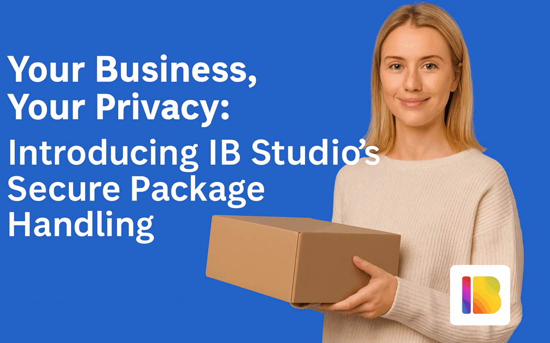 your business, your privacy: introducing ib studio’s secure package handling in brixton. by gvdp